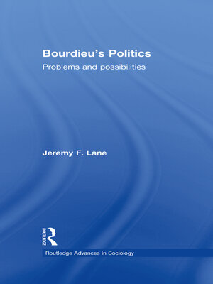 cover image of Bourdieu's Politics
